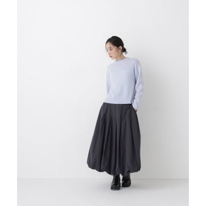 ナチュラルビューティーベーシック NATURAL BEAUTY BASIC タックバルーンスカート （スミクロ1）｜詳細画像