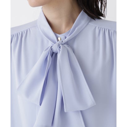 ナチュラルビューティーベーシック NATURAL BEAUTY BASIC 2wayリボンボウタイブラウス （オフホワイト1）｜詳細画像