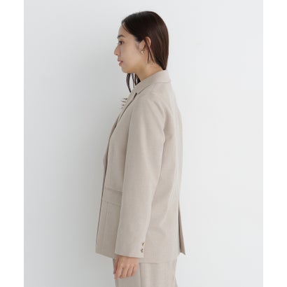 ナチュラルビューティーベーシック NATURAL BEAUTY BASIC ダブルブレストボクシージャケット SETUP （ネイビー）｜詳細画像