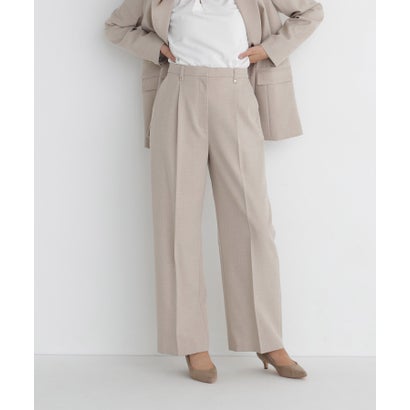ナチュラルビューティーベーシック NATURAL BEAUTY BASIC ダブルブレストボクシー SETUP セミワイドパンツ （パウダーピンク2）｜詳細画像