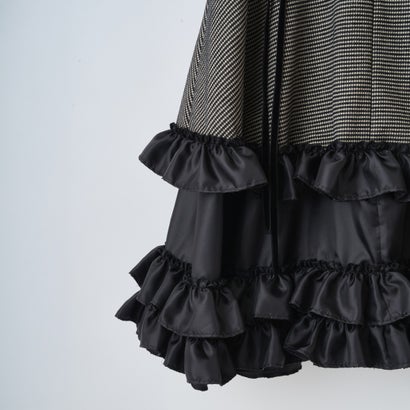 スリーブレスラッフルドレス（Sleeveless Ruffle Dress） （BLACK）｜詳細画像
