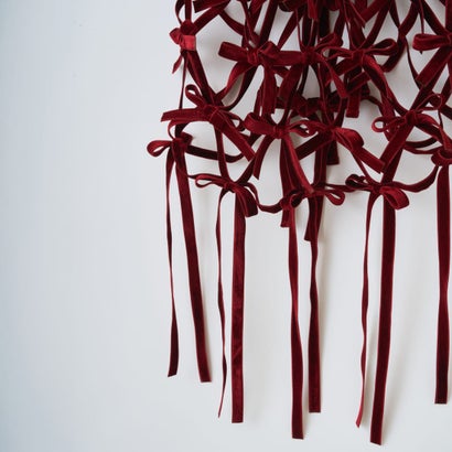 ベルベットリボントップス（Velvet Ribbon Tops） （RED）｜詳細画像