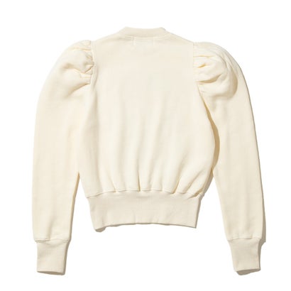 アーガイルニットドッキングスウェット（Argyle Knit Docking Sweat） （Ivory）｜詳細画像