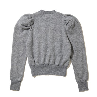 アーガイルニットドッキングスウェット（Argyle Knit Docking Sweat） （gray）｜詳細画像