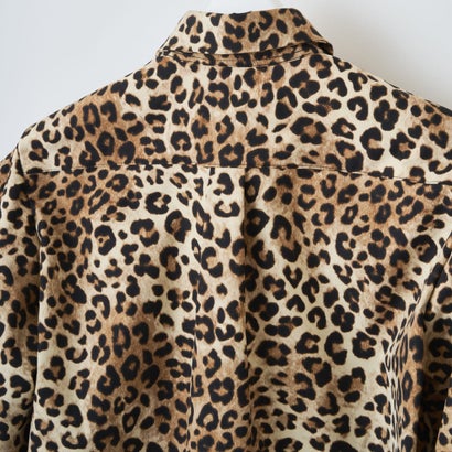 レオパードスリーブボリュームシャツ（Leopard-Sleeve Volume Shirt） （leopard）｜詳細画像