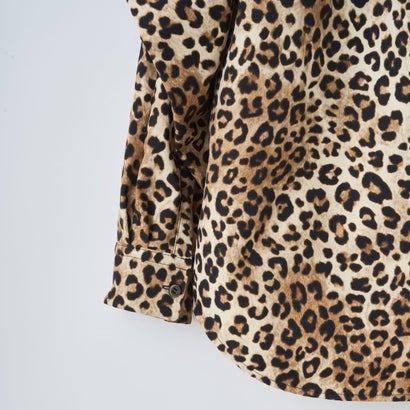 レオパードスリーブボリュームシャツ（Leopard-Sleeve Volume Shirt） （leopard）｜詳細画像