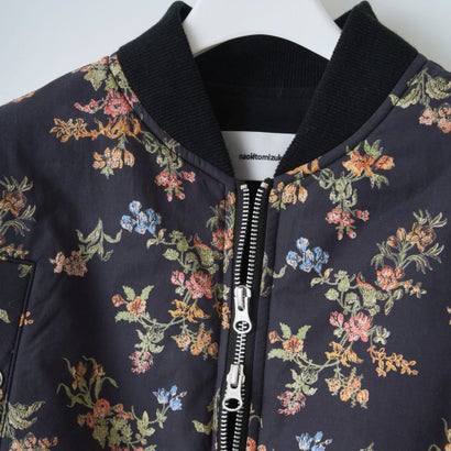 ビンテージフローラルエムエーワン（Vintage Floral MA-1） （BLACK）｜詳細画像