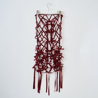 ベルベットリボンスカート（Velvet Ribbon Skirt） （RED）｜詳細画像