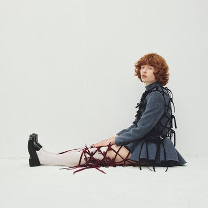 ベルベットリボンスカート（Velvet Ribbon Skirt） （RED）｜詳細画像