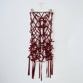 ベルベットリボンスカート（Velvet Ribbon Skirt） （RED）