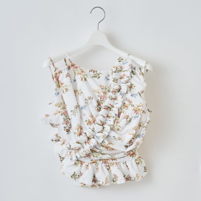 ビンテージフローラルビスチェ（Vintage Floral Bustier） （WHITE）｜詳細画像