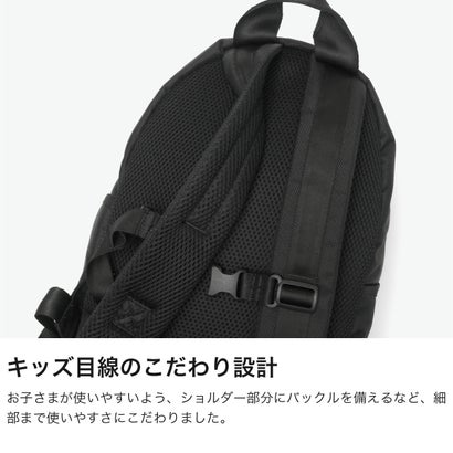 ニューエラ NEW ERA 正規取扱店 リュック キッズ 男の子 女の子 ブランド 小学校低学年 男子 女子 背負い ジュニア 小学生 デイパック おしゃれ 11L B5 リュックサック Childライトパック11L（NEロゴブラック）｜詳細画像