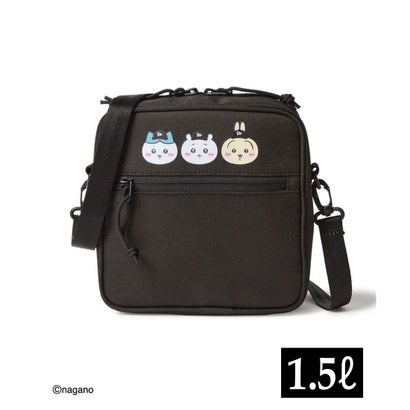 ニューエラ NEW ERA ショルダーバック ちいかわ コラボ SQ SHOULDER スクエアショルダーポーチ （BLK）｜詳細画像