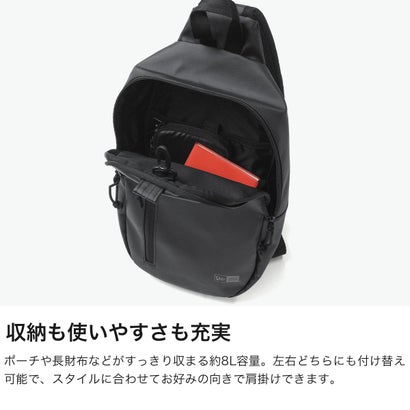 正規取扱店 ボディバッグ メンズ レディース ブランド おしゃれ カジュアル 大人 かっこいい 大きめ 縦型 A5 8L 斜めがけバッグ シンプル ワンショルダーバッグ ボディーバッグ 斜めがけ（ブラックTPU）｜詳細画像