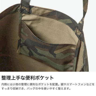正規取扱店 トートバッグ メンズ レディース カジュアル ブランド 軽量 軽い トート おしゃれ 総柄 ロゴ 学生 マチなし 薄型 綿 大人 肩掛け 手提げ デイリー お出かけ A4 コットンツイル （レオパード）｜詳細画像