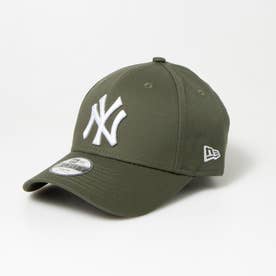 Newera キャップ キッズ Youth ナインフォーティ 940 ヤンキース ベースボール 野球帽 ユース 帽子 ハット NEWERA 9FORTY YOUTH （モスグリーン）