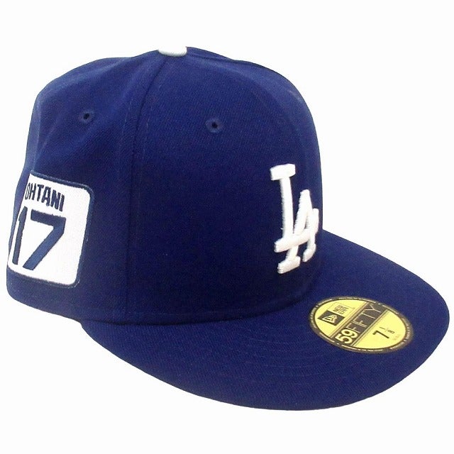 
                    ニューエラ【NEW ERA】59FIFTY 大谷翔平 17 Los Angeles Dodgers ロサンゼルス・ドジャース キャップ 帽子 （ロイヤルブルー）