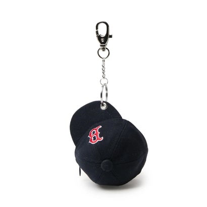 ニューエラ NEW ERA キーホルダー チャーム ミニキャップ イヤホンケース ボストン・レッドソックス ネイビー （NVY）｜詳細画像