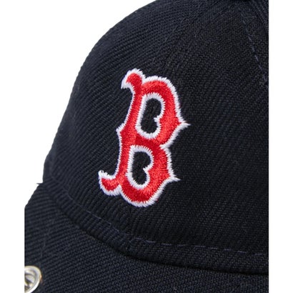 ニューエラ NEW ERA キーホルダー チャーム ミニキャップ イヤホンケース ボストン・レッドソックス ネイビー （NVY）｜詳細画像