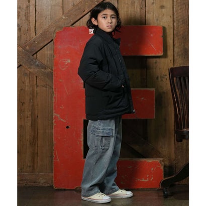 ニューエラ NEW ERA ジャケット キッズ 子供 ワンポイント ロゴ YOUTH （BLK）｜詳細画像