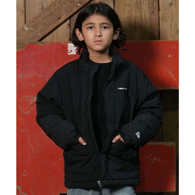 ジャケット キッズ 子供 ワンポイント ロゴ YOUTH （BLK）