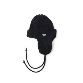 KIDS KNIT TRAPPER / （BLK (01)）
