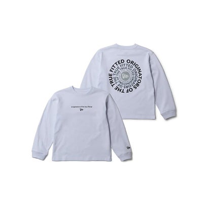 ニューエラ/キッズ/YTH LS CT TEE WHI （ホワイト）｜詳細画像