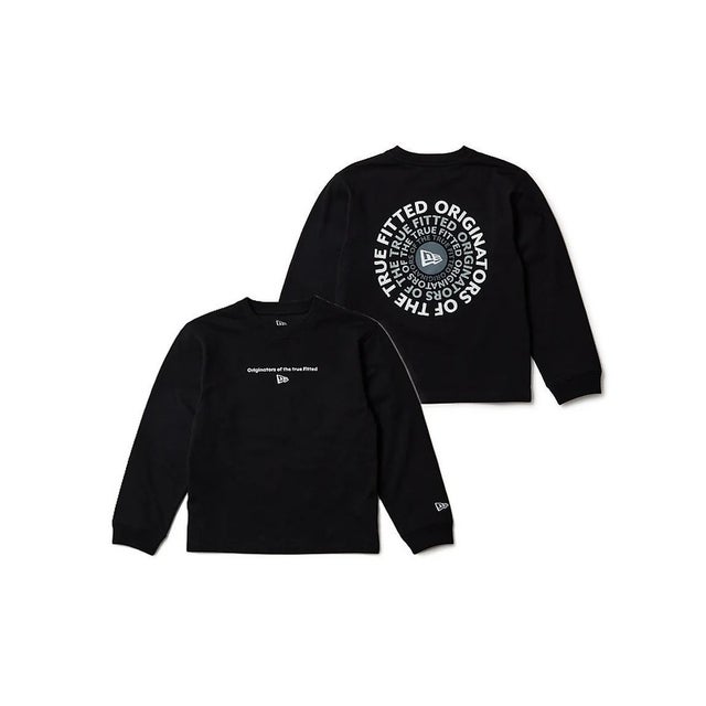 /キッズ/YTH LS CT TEE BLK （ブラック）