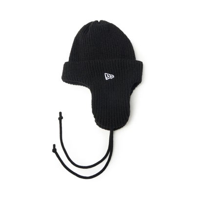 ニューエラ NEW ERA ニット帽 ビーニー ニットキャップ キッズ 子供 Youth （BLK）｜詳細画像