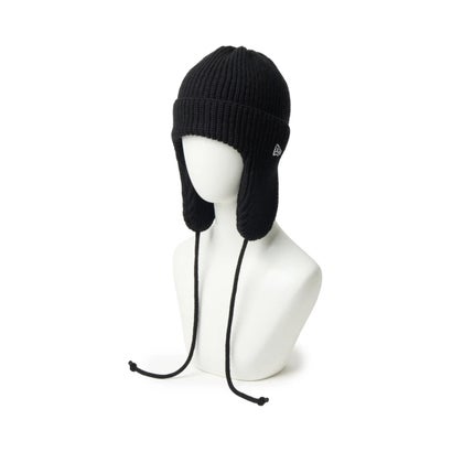 ニューエラ NEW ERA ニット帽 ビーニー ニットキャップ キッズ 子供 Youth （BLK）｜詳細画像