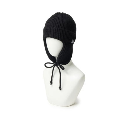 ニューエラ NEW ERA ニット帽 ビーニー ニットキャップ キッズ 子供 Youth （BLK）｜詳細画像
