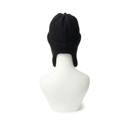 ニューエラ NEW ERA ニット帽 ビーニー ニットキャップ キッズ 子供 Youth （BLK）｜詳細画像