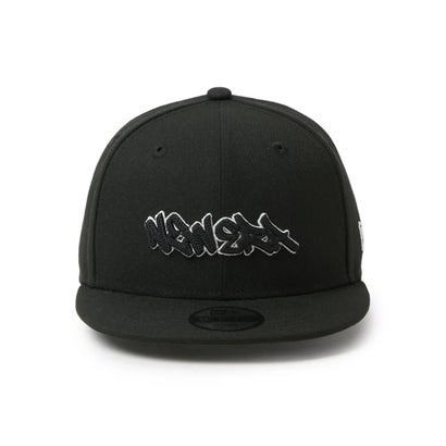 ニューエラ NEW ERA キャップ キッズ 子供 Youth 9FIFTY Tagging （BLK）｜詳細画像