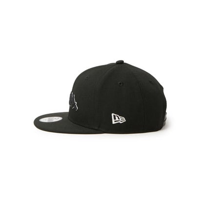 ニューエラ NEW ERA キャップ キッズ 子供 Youth 9FIFTY Tagging （BLK）｜詳細画像
