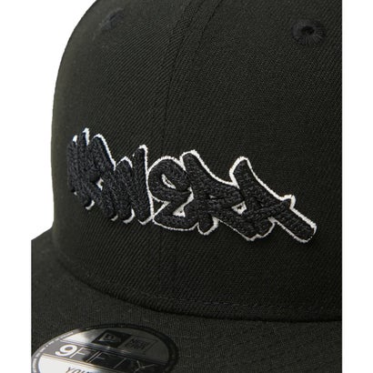 ニューエラ NEW ERA キャップ キッズ 子供 Youth 9FIFTY Tagging （BLK）｜詳細画像
