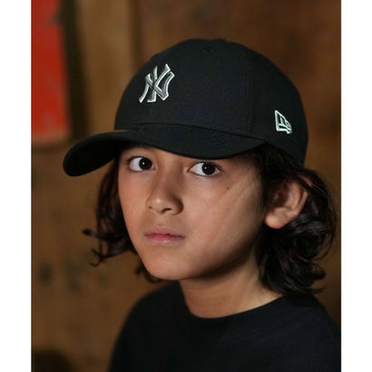 ニューエラ NEW ERA キャップ キッズ 子供 Youth 9FORTY MLB （BLK）｜詳細画像