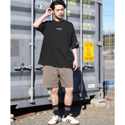 半袖 Tシャツ メンズ バックプリント オーバーサイズ 14856659 （BLK）｜詳細画像