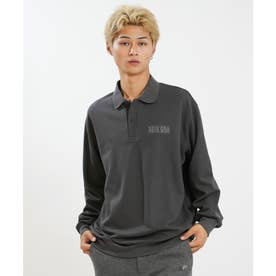 ポロシャツ 長袖 シャツ メンズ GF LS （GRA）