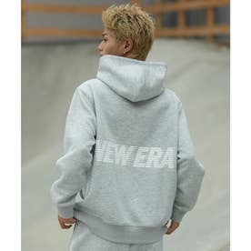 プルオーバー パーカー フーディー メンズ バックプリント ロゴ （ASH）
