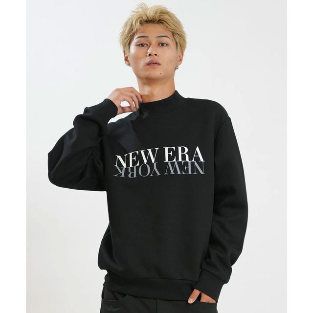 トレーナー スウェット メンズ モックネック GF TECH （BLK）
