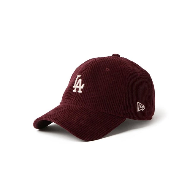 キャップ 9TWENTY Corduroy コーデュロイ ロサンゼルス・ドジャース ワイン （WIN）