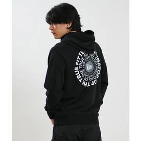 プルオーバー パーカー フーディー メンズ バックプリント SW （BLK）