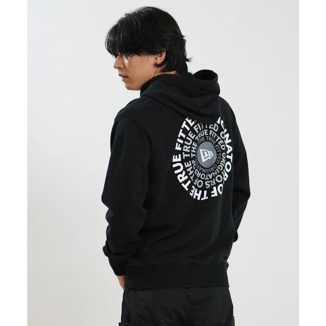 プルオーバー パーカー フーディー メンズ バックプリント SW （BLK）