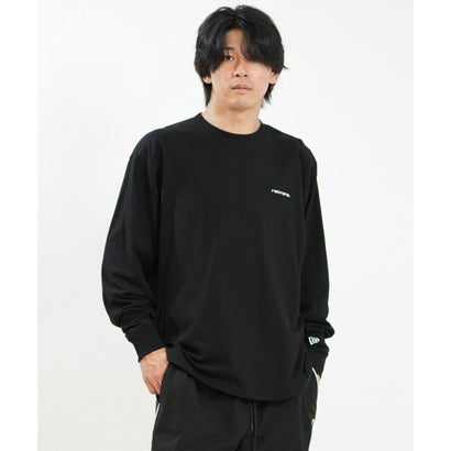 長袖 Tシャツ ロンT メンズ バックプリント LS （BLK）｜詳細画像