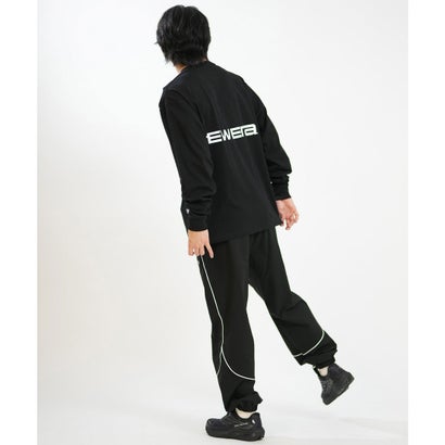 長袖 Tシャツ ロンT メンズ バックプリント LS （BLK）｜詳細画像
