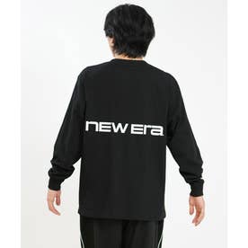 長袖 Tシャツ ロンT メンズ バックプリント LS （BLK）