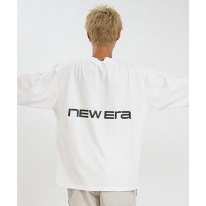 長袖 Tシャツ ロンT メンズ バックプリント LS （WHI）｜詳細画像