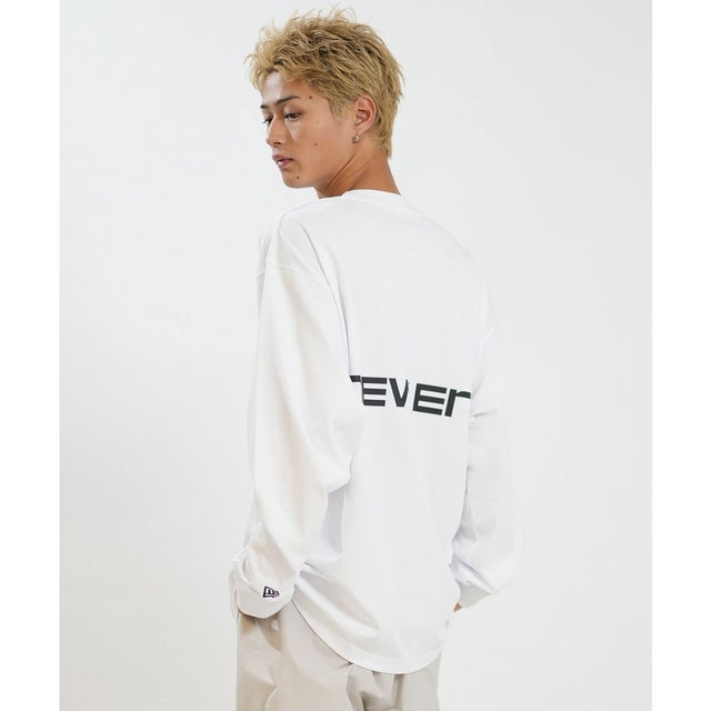 長袖 Tシャツ ロンT メンズ バックプリント LS （WHI）