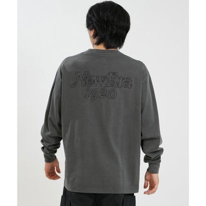 長袖 Tシャツ ロンT メンズ バックプリント LS （DGRY）｜詳細画像