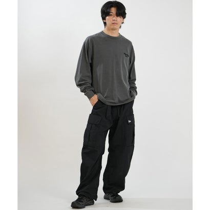 長袖 Tシャツ ロンT メンズ バックプリント LS （DGRY）｜詳細画像